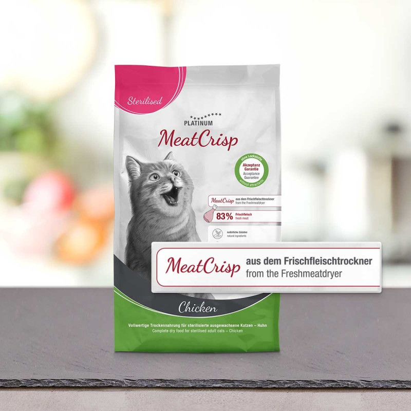 PLATINUM MeatCrisp Sterilised Chicken (4260208741426) | Platinum Polska