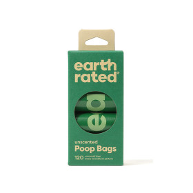 EARTH RATED woreczki bezzapachowe 8 rolek x 15 szt. (730010EU10BG0013) | Platinum Polska