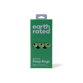 EARTH RATED woreczki lawendowe 21 rolek x 15 szt. (730110EU10BG0005) | Platinum Polska