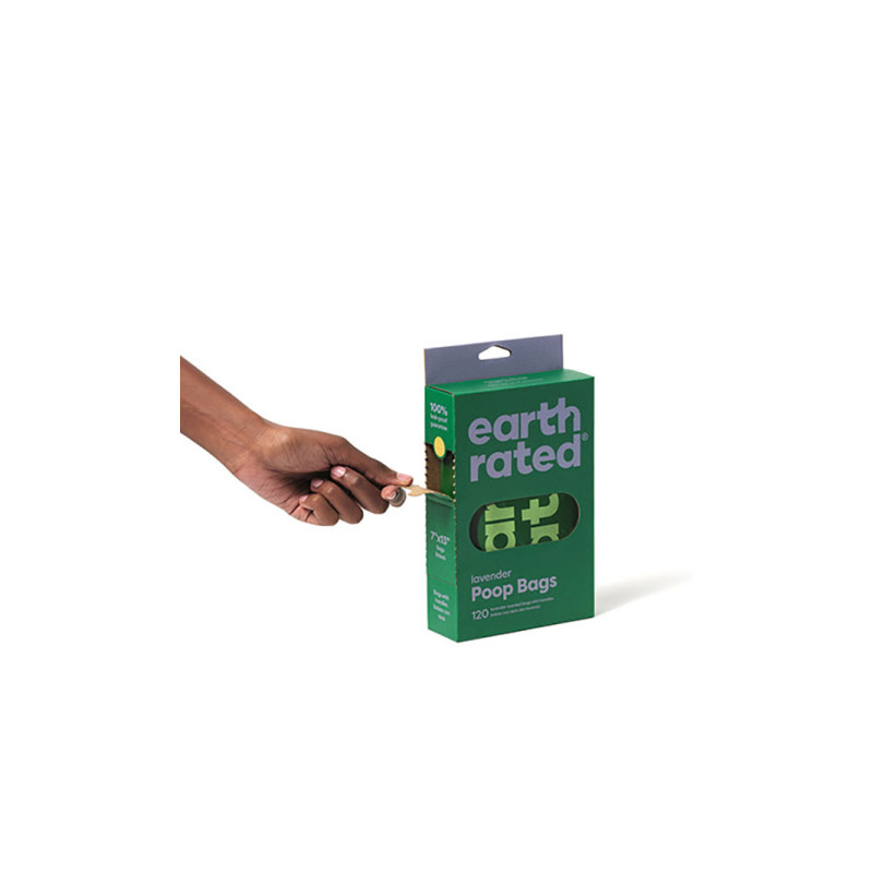 EARTH RATED Reklamówki Lawendowe 120 szt. (730310EU10BG0004) | Platinum Polska