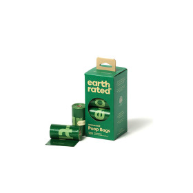 EARTH RATED woreczki bezzapachowe 8 rolek x 15 szt. (730010EU10BG0013) | Platinum Polska