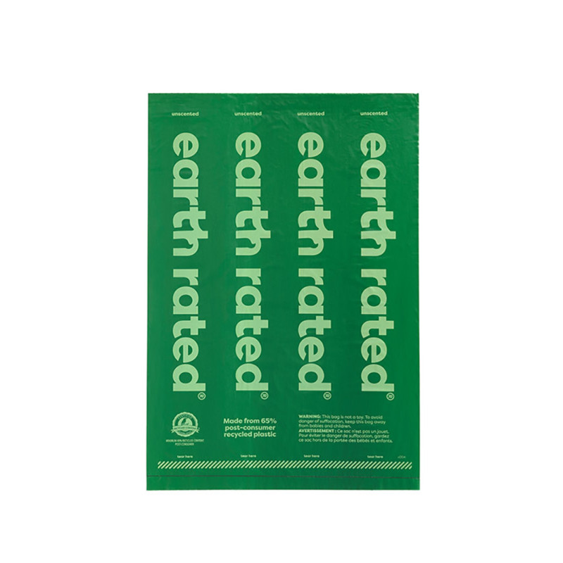 EARTH RATED woreczki bezzapachowe 8 rolek x 15 szt. (730010EU10BG0013) | Platinum Polska