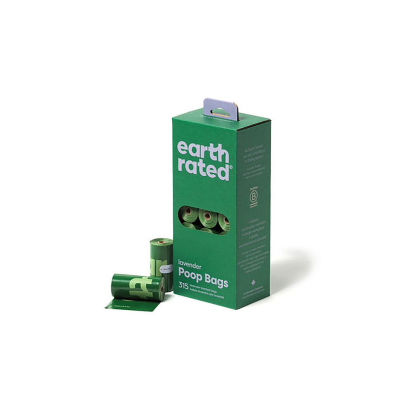 EARTH RATED woreczki lawendowe 21 rolek x 15 szt. (730110EU10BG0005) | Platinum Polska